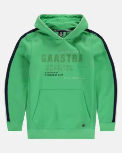 Hooded Arc Sweater